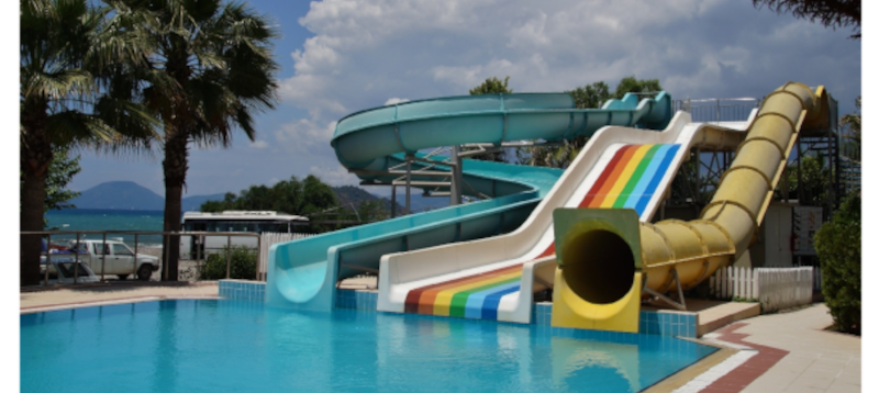 Beeld van een waterpark in Calpe
